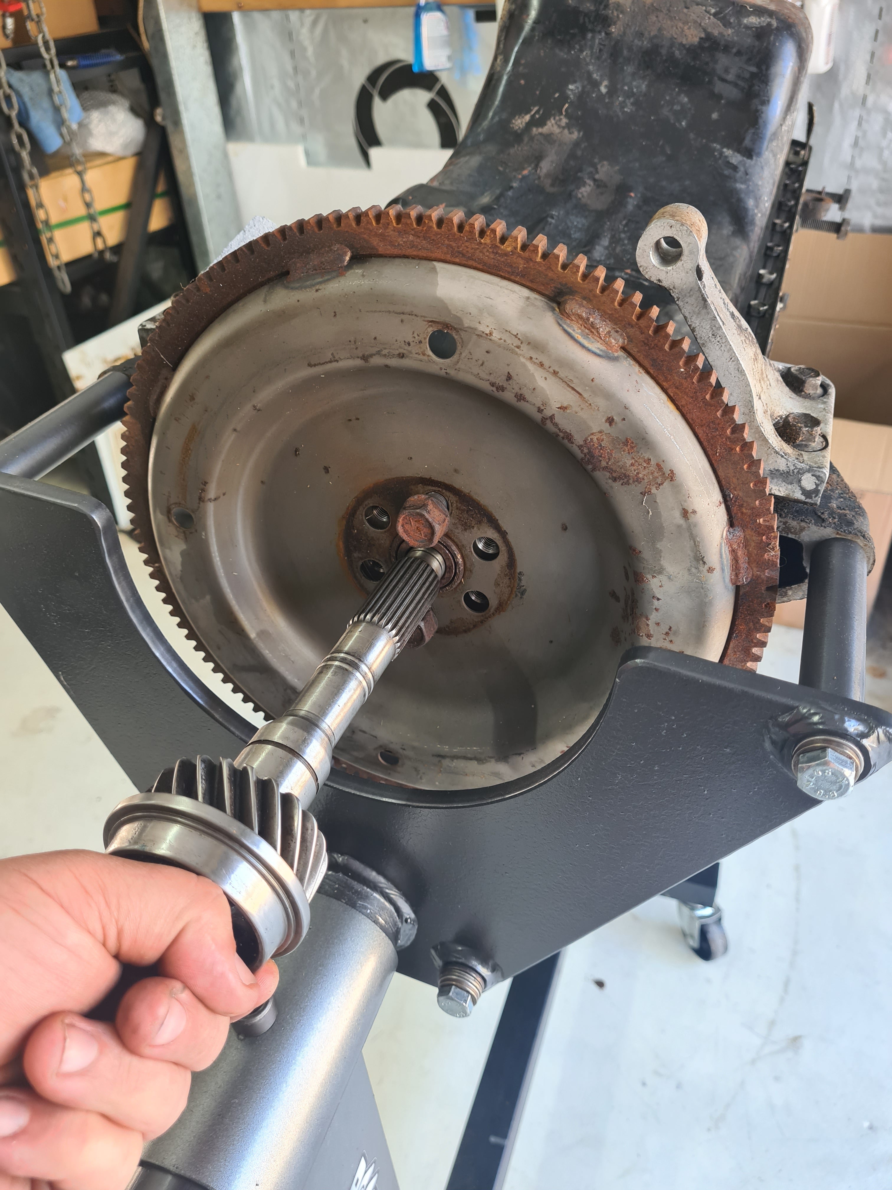 Nissan RB Engine Stand Adapter – Effortless Engine Work and Maintenanc