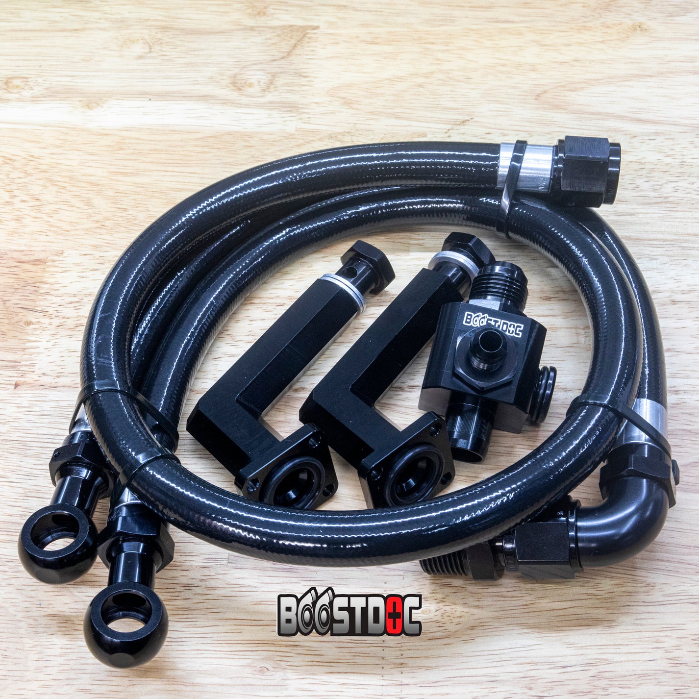 RB Upgraded AN Heater Hose and Outlet Replacement Kit GTR RB26 RB25