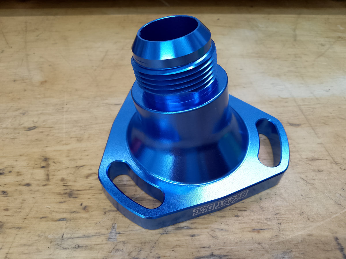 Billet AN16 Outlet Compatible with All RB Engines RB20, RB25, RB26, RB30, Neo cnc grade nissan high quality replacement parts blue billet cnc replacement part high quality nissan parts