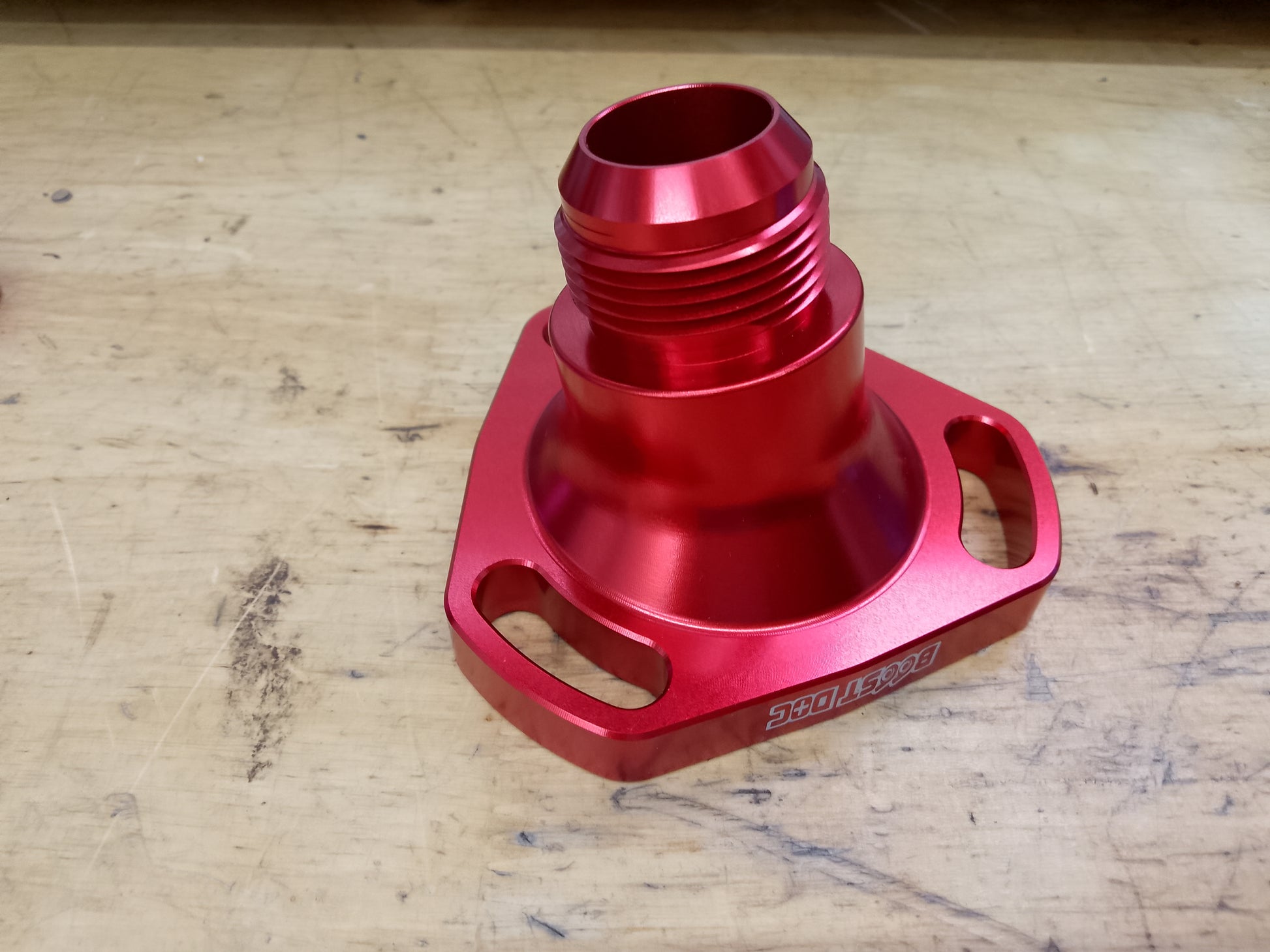 Billet AN16 Outlet Compatible with All RB Engines RB20, RB25, RB26, RB30, Neo cnc grade nissan high quality replacement parts red billet part replacement 