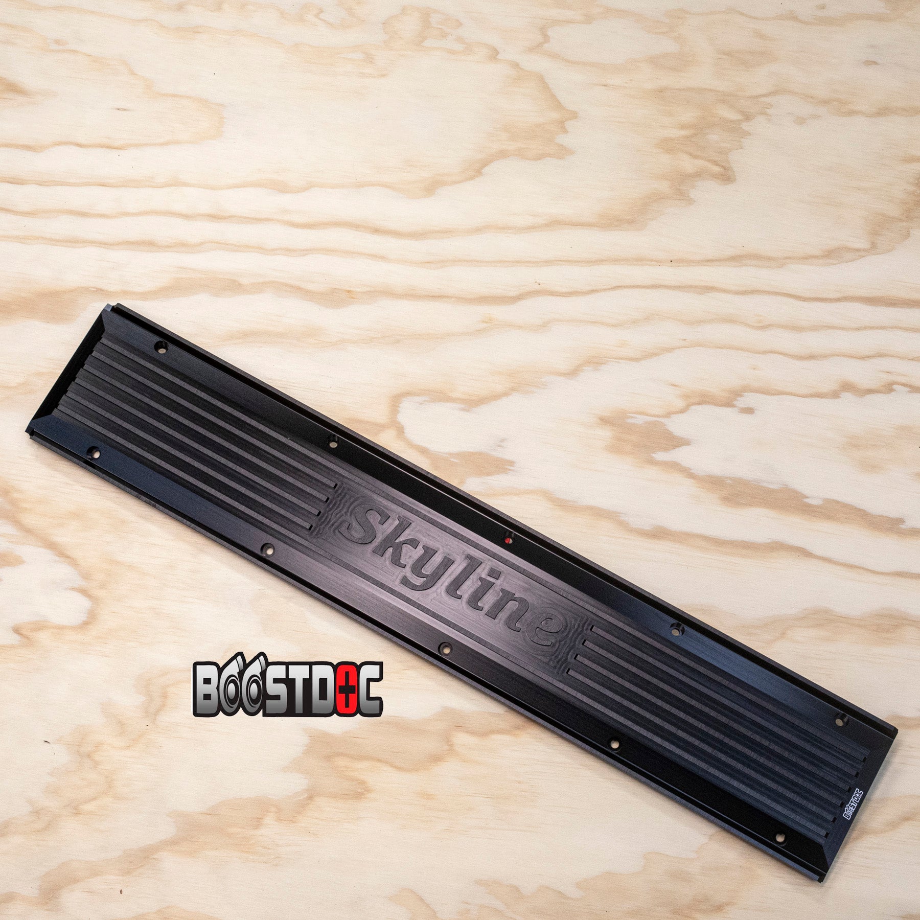 Custom finned coil cover to suit finned rocker covers. Rare JDM item, 