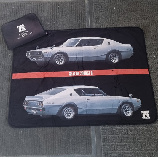 60th anniversary skyline 2000GT-R Ken and Marry towel