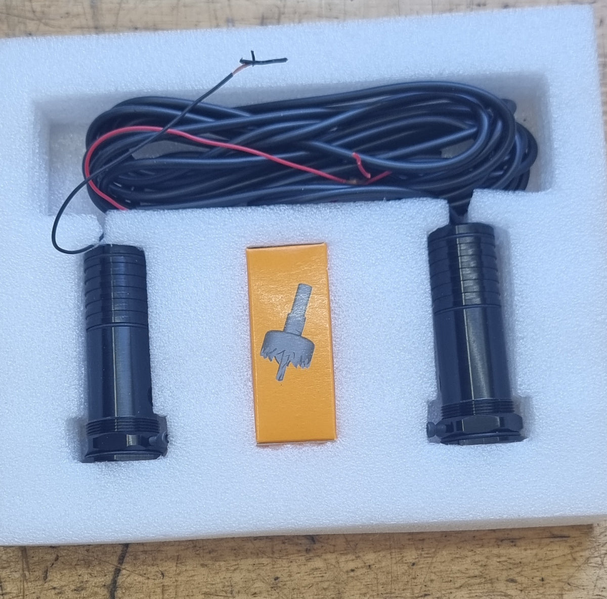 Ghost Lights with wiring nissan badge display