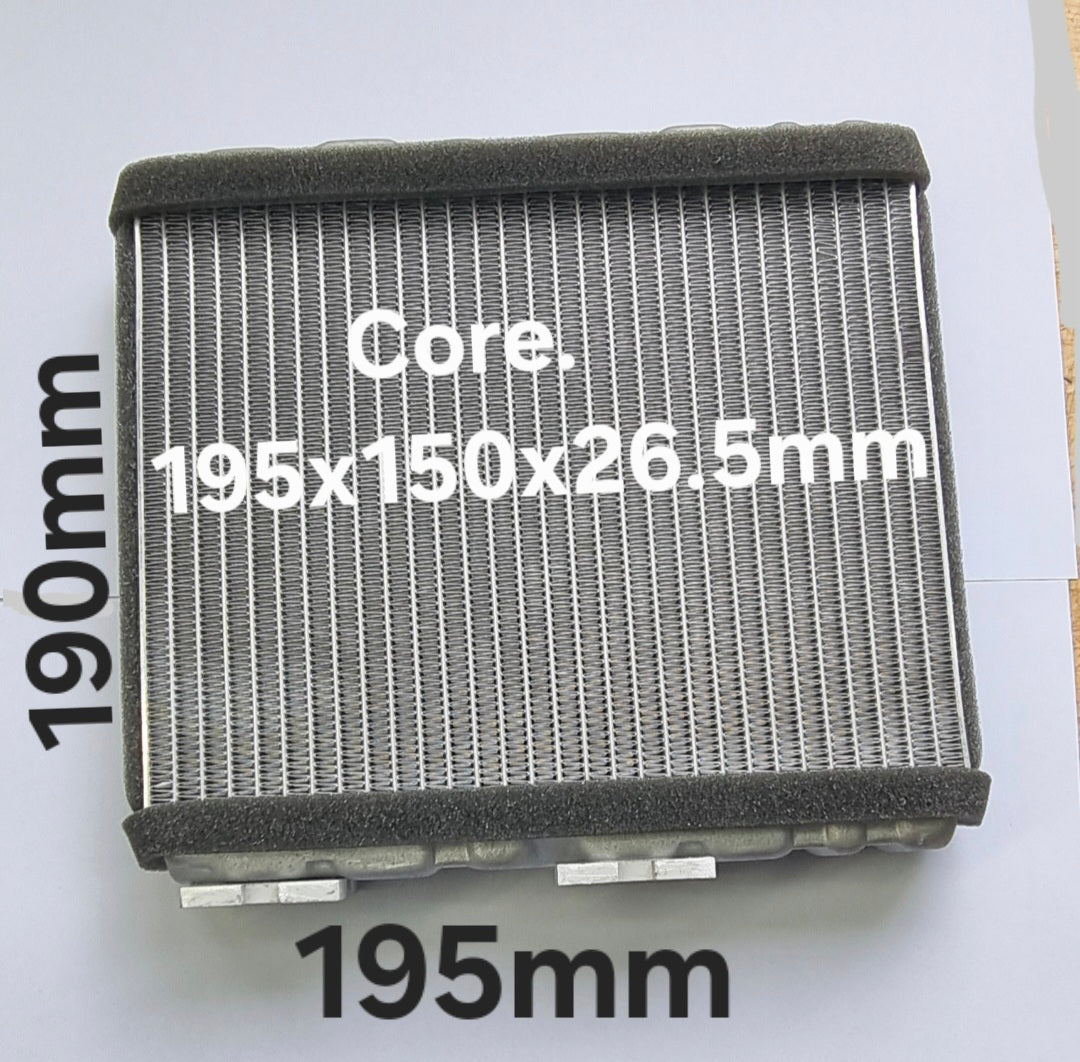 Replacement heater core skyline