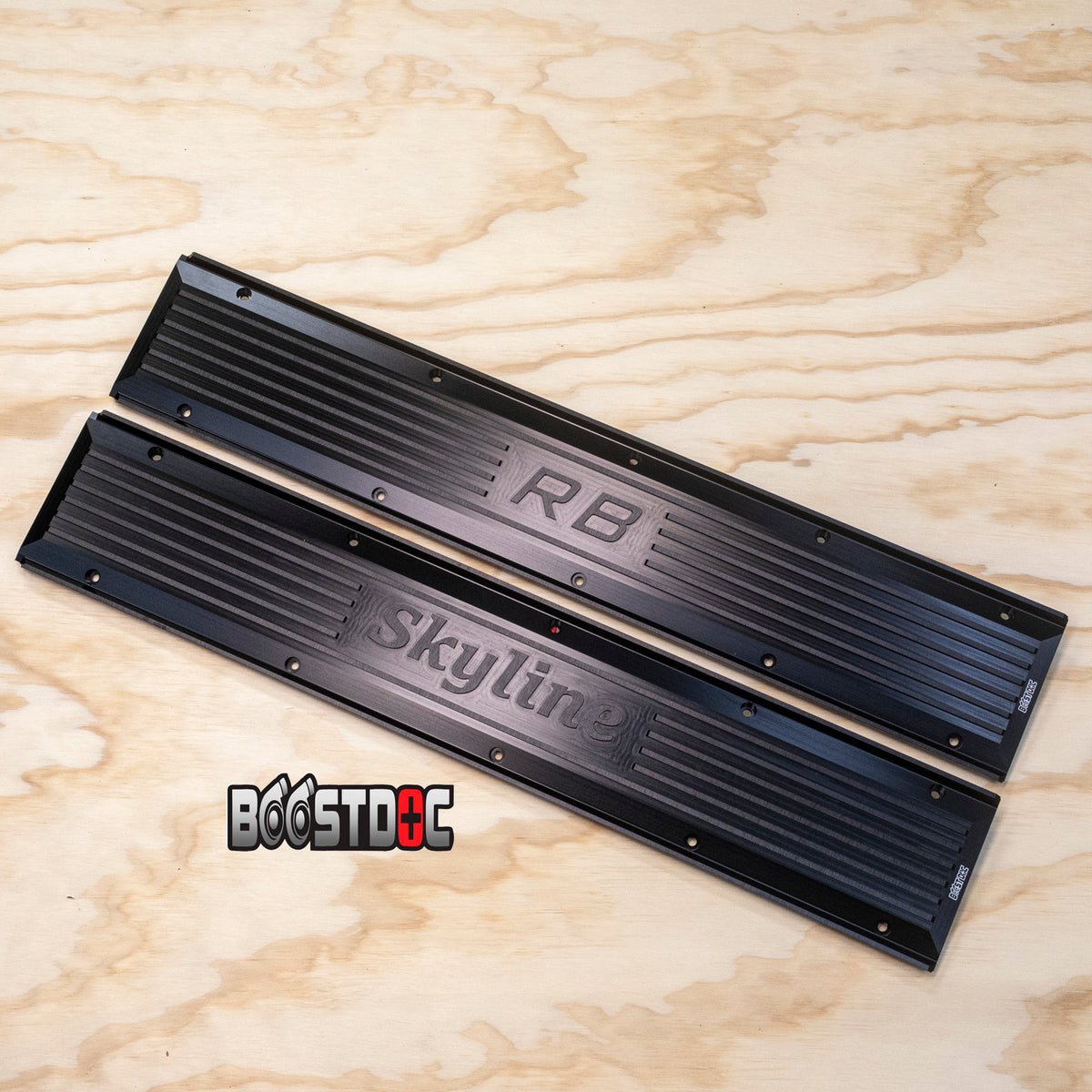 Custom RB20 Red-top finned coil cover.