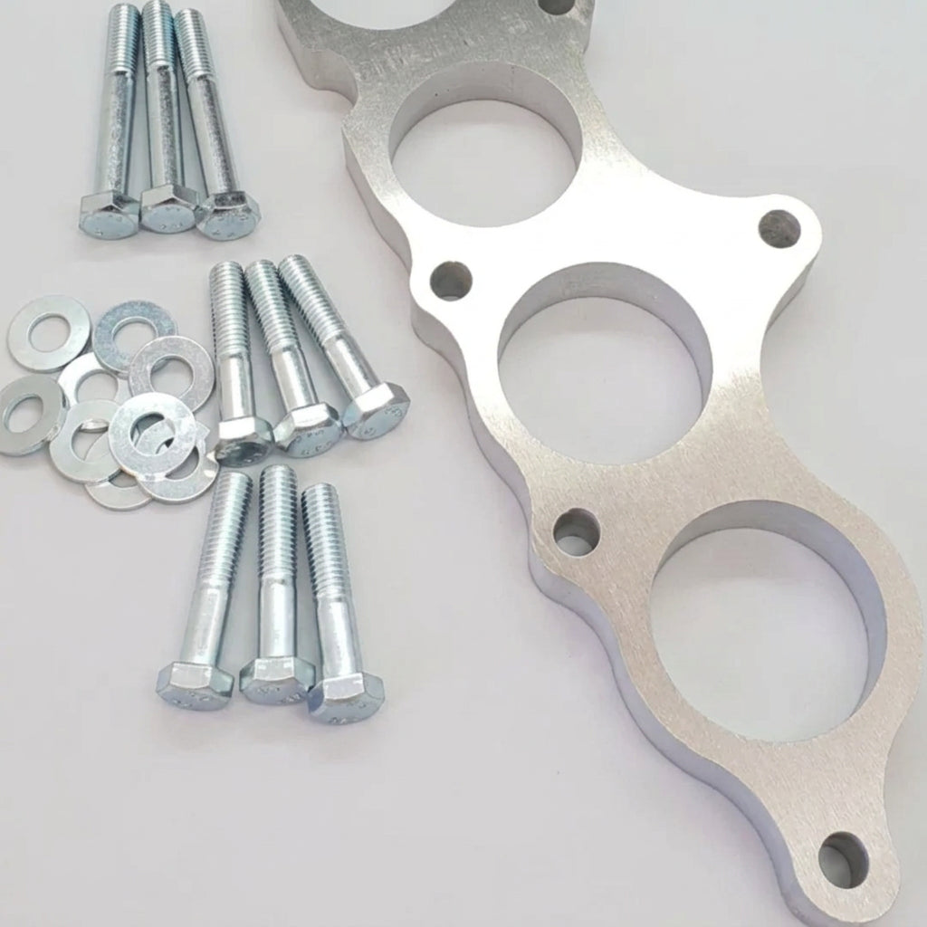 RB25 Neo plenum spacer, aluminum alloy spacer. Torque increase, more hp