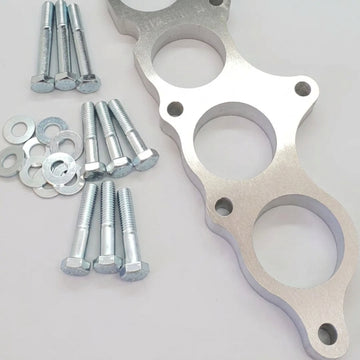 RB25 Neo plenum spacer, aluminum alloy spacer. Torque increase, more hp