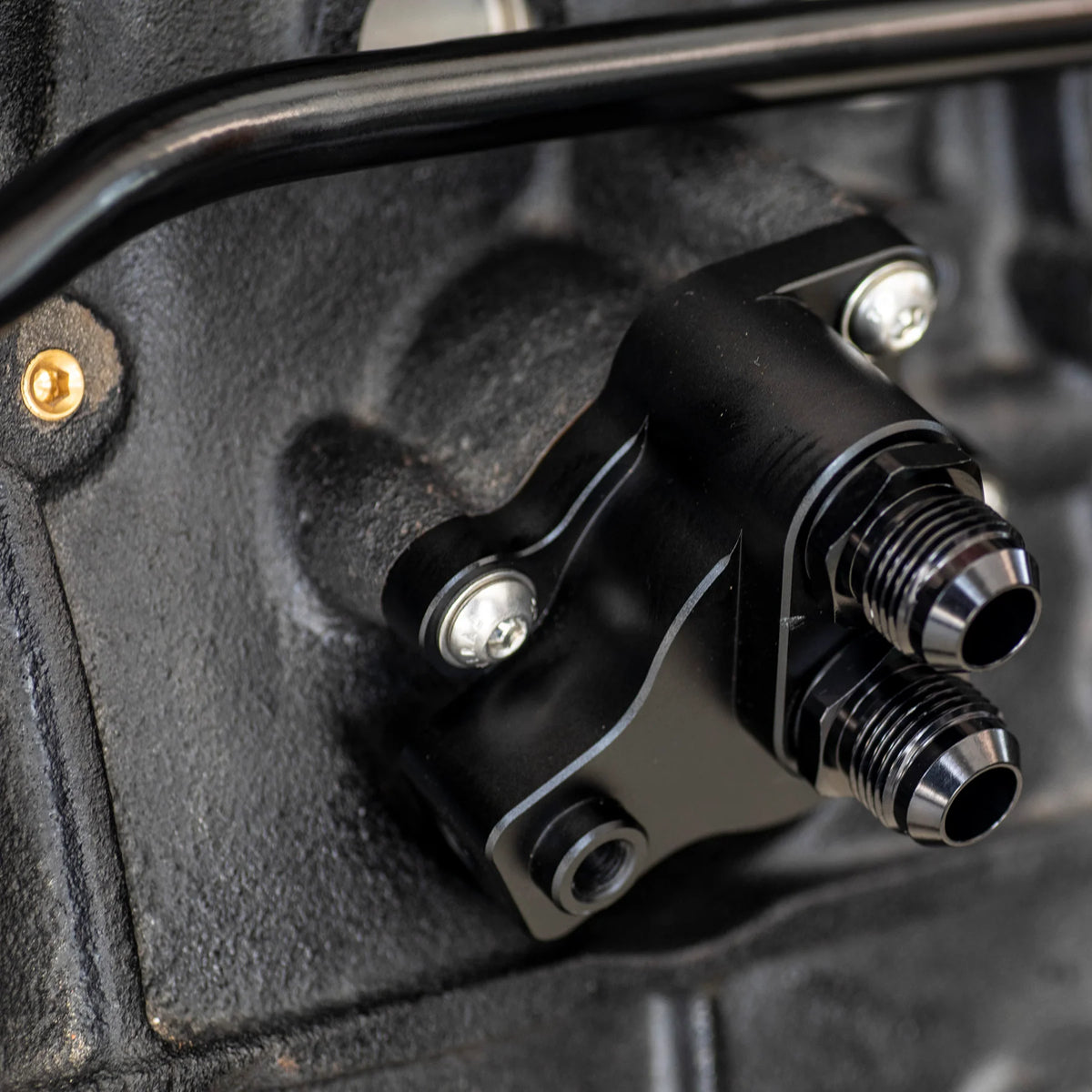 RB20 RB25 Neo RB26 RB30 remote oil filter housing block kit.