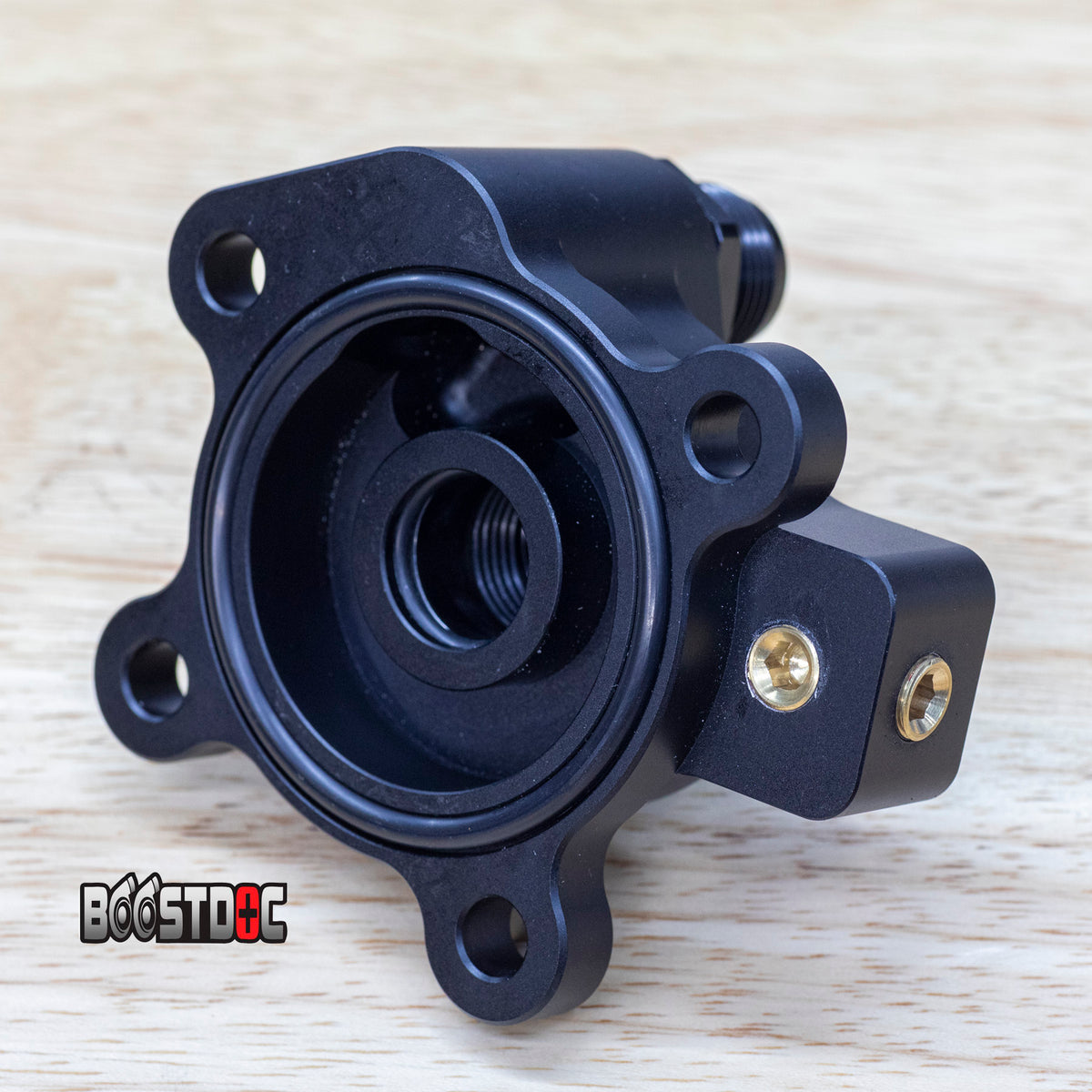 Remote oil filter housing RB, hi flow, AN10 hoses.

