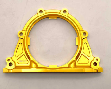 Billet RB rear main seal housing, CNC machined, upgrade from the stock cast unit. Lightweight 