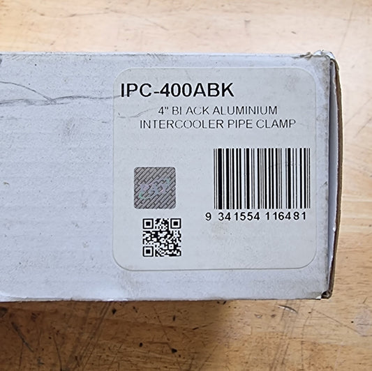 IPC-400ABK Raceworks 4" intercooler clamp pipe clamp