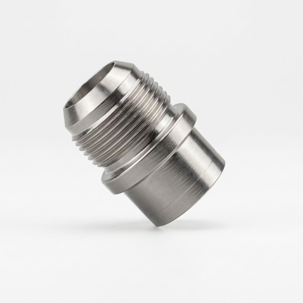 billet alloy cnc an16 radiator press fit hose fitting bung plug nipple