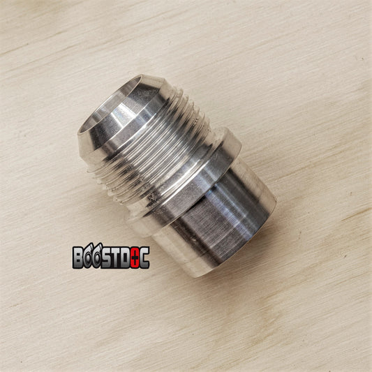 billet alloy cnc an16 radiator press fit hose fitting bung plug nipple
