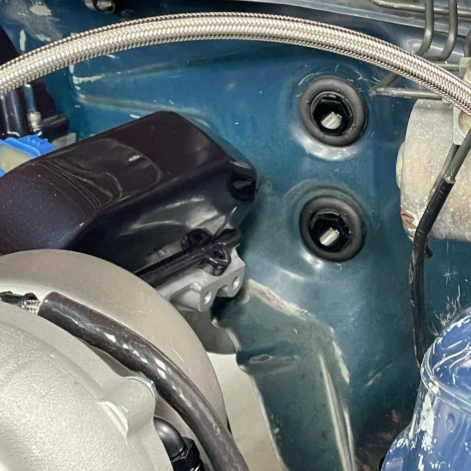 Billet heater core outlets S14 S15