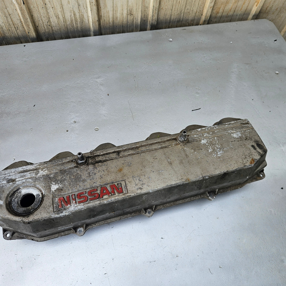 Single Cam Rocker Cover RB30 13264-V5000 used, OEM nissan part