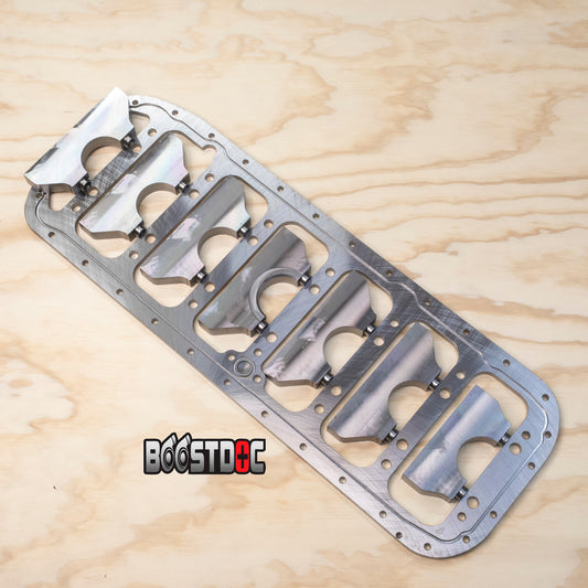 Steel Main Caps + Girdle Kit layout billet