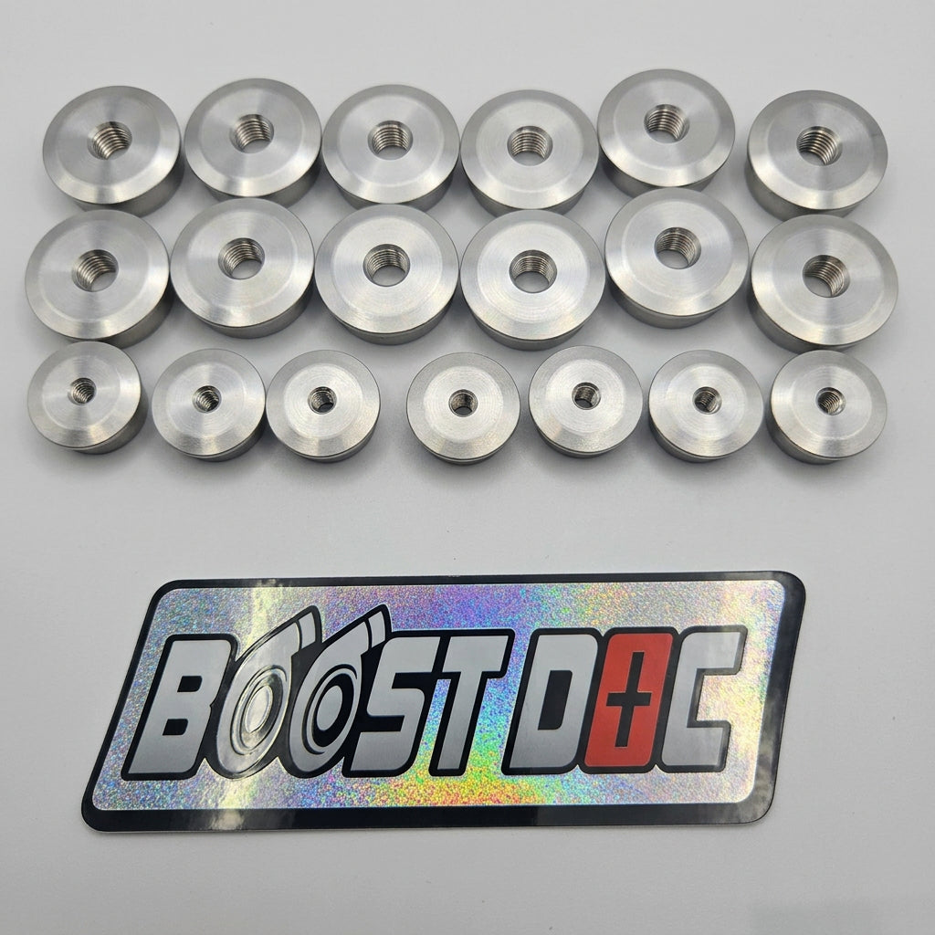 cnc welch plugs RB engine family, plugkit boostdoc