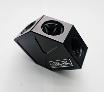 RB Billet Oil Management Hub Adapter Turbo Drain Block Fitting