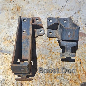 RB30 VL engine mount brackets.