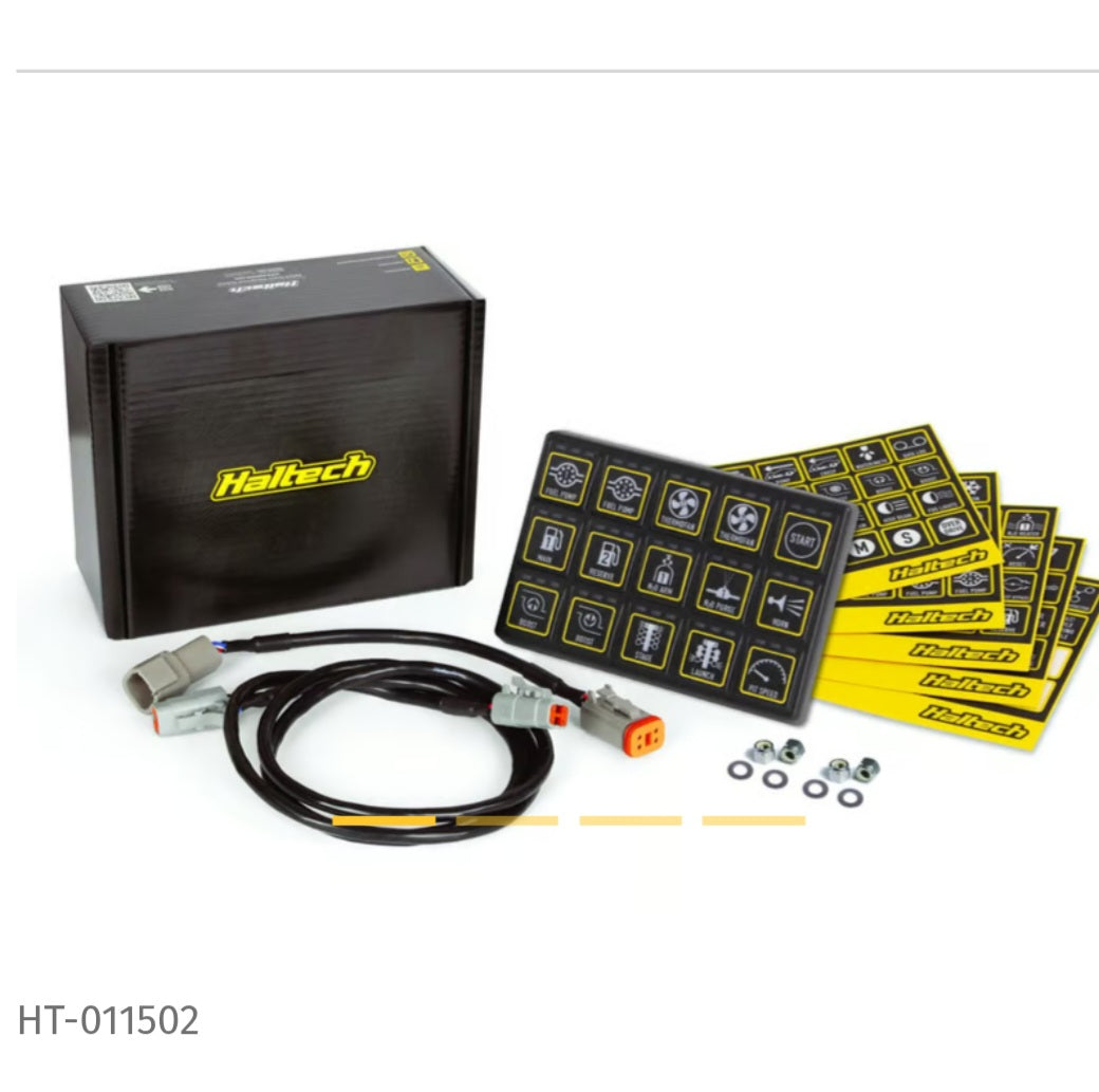 Haltech 15 button Key Pad HT-011502
