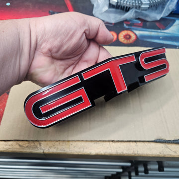 Billet Holden HQ GTS grille badge