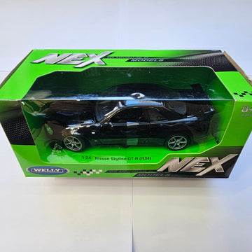 NEX R34 GTR 1:24 Black
