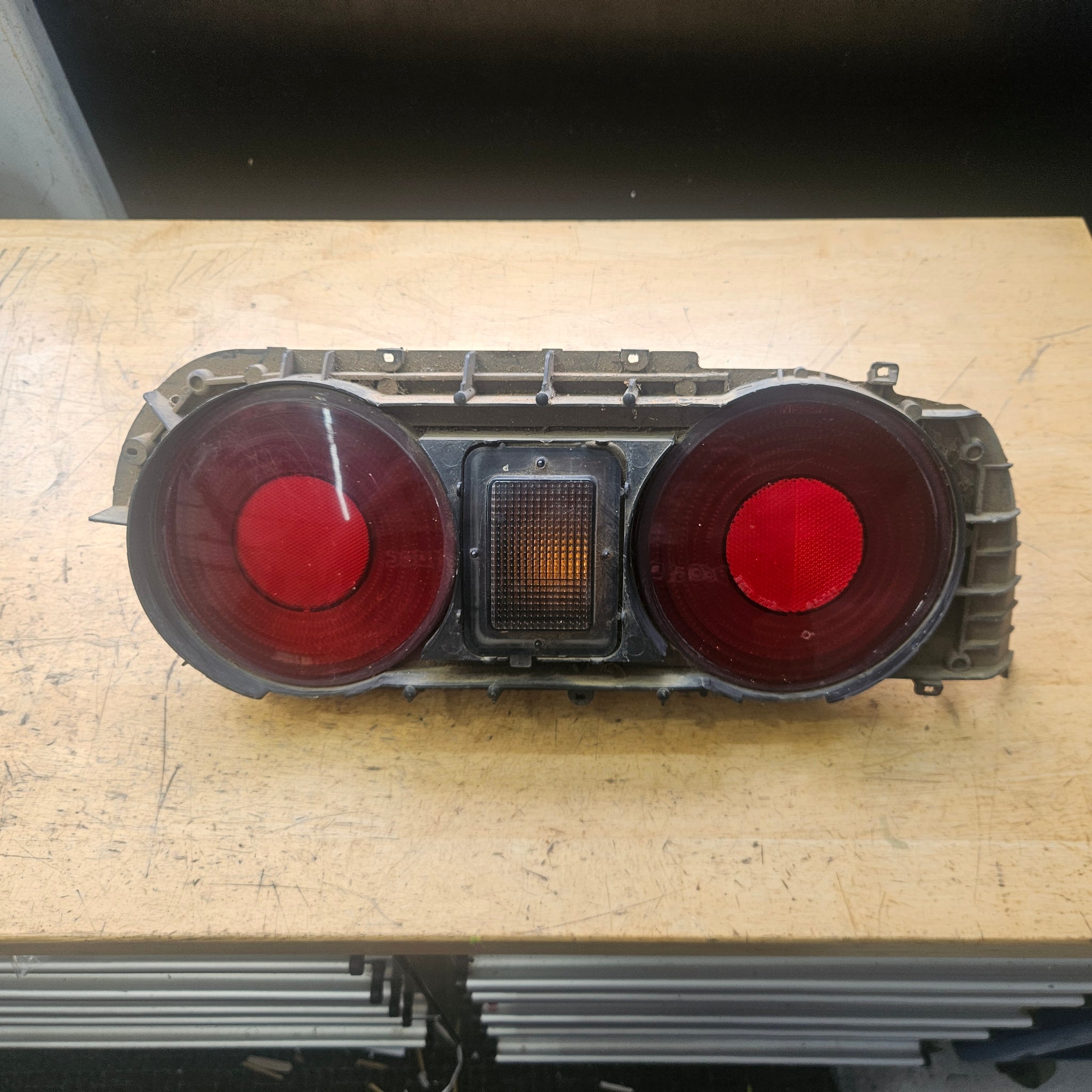 Genuine R32 GTR / Skyline Coupe Tail Light Assembly – Used OEM with Bulb Bracket - RIGHT