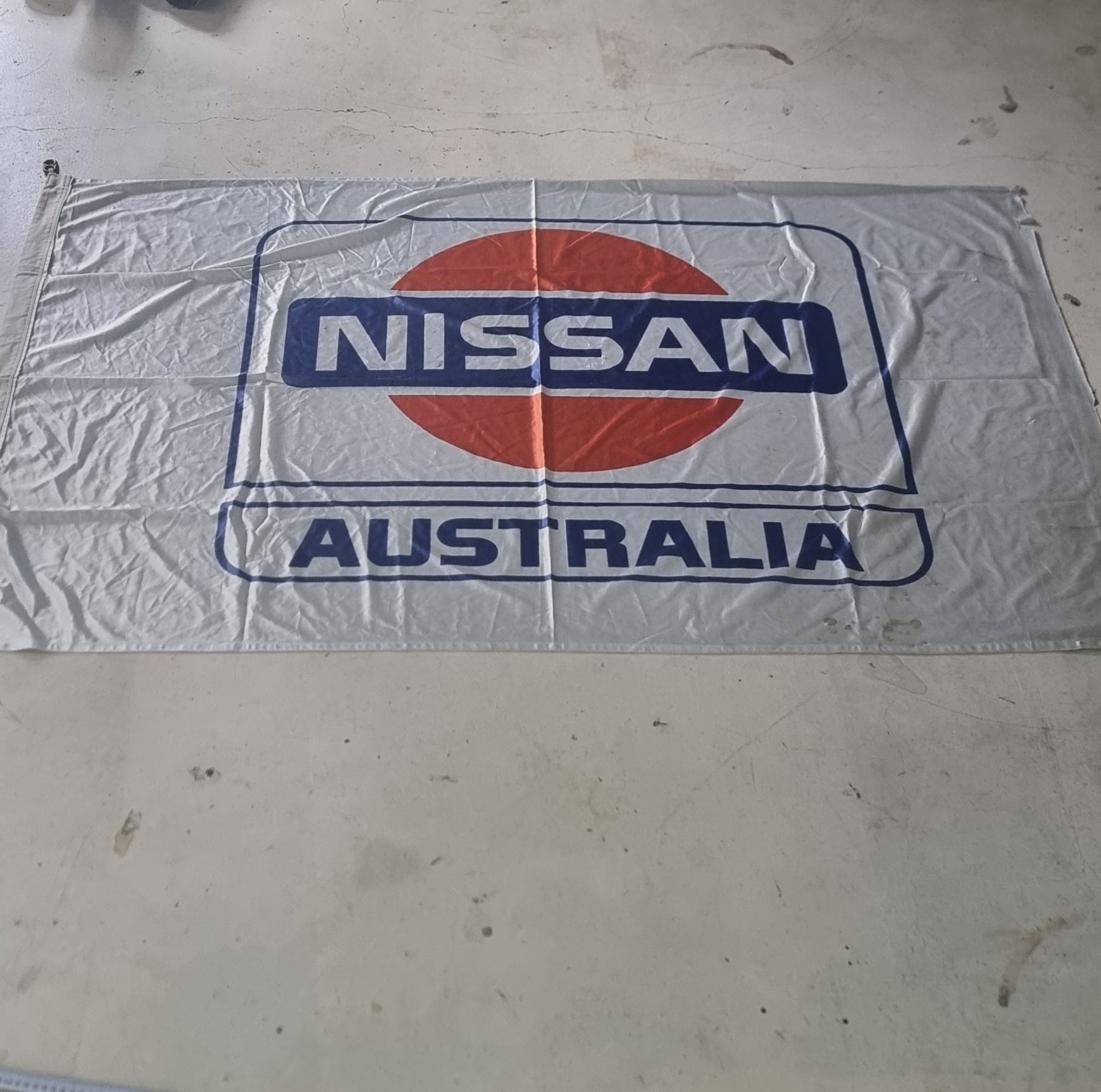 Genuine Nissan Dealership Flag – Circa Late 1990s